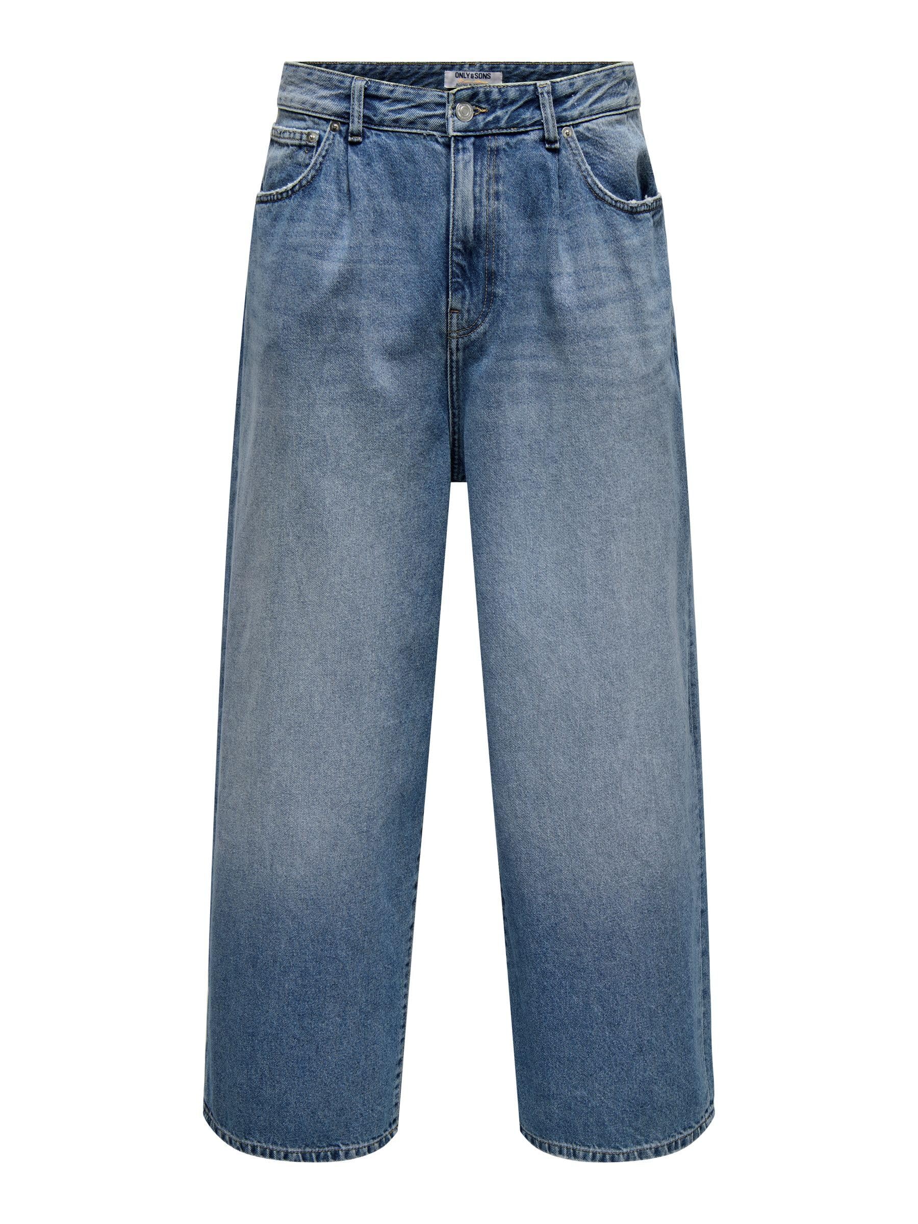Only & Sons Herren Onscarl Balloon Mb 2356 Tai DNM Only & Sons Male Locker Geschnitten Onscarl Ballon Schnitt Jeans
