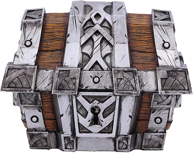Världen av Krigets skuggor: Midnight kommer att lanseras världen över den 2 mars 9 91JKP0VajKL. AC SX679 Nemesis Now World of Warcraft Silverbound Treasure Chest Box 10.5cm, Resin, Silver/Brown, Official World of Warcraft Merch, Treasure Chest Box, Gaming Controller Box