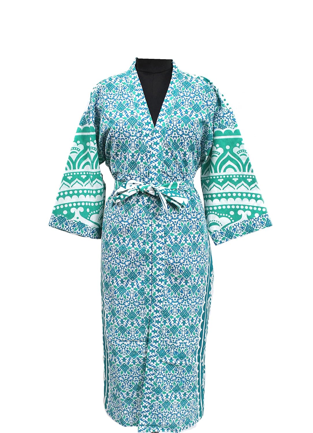 CRAFT KALA Kimono Nightwear Kaftan Nighty for Women Cotton Dresses Stylish Bath Robe Women's Long Colorful Designs Nightgo... - Review, Price and Buying Guide