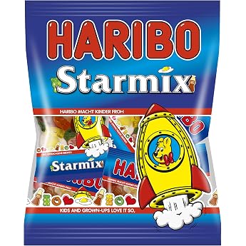 Haribo Starmix Mini Pack of 4 4 x 250 g