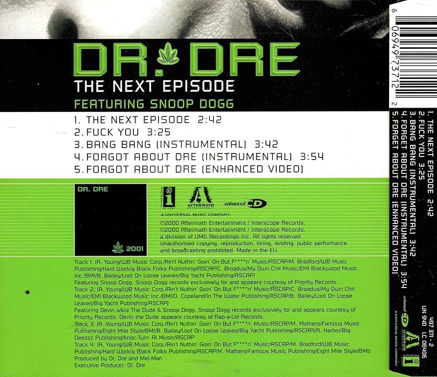 Next Episode: Dr Dre, Snoop Dogg: Amazon.ca: Music