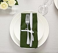 Vista 119 de Utopia Kitchen - Servilletas de tela negras [paquete de 12, 50 x 50 cm], mezcla de algodón absorbente, lavables y reutilizables para cena