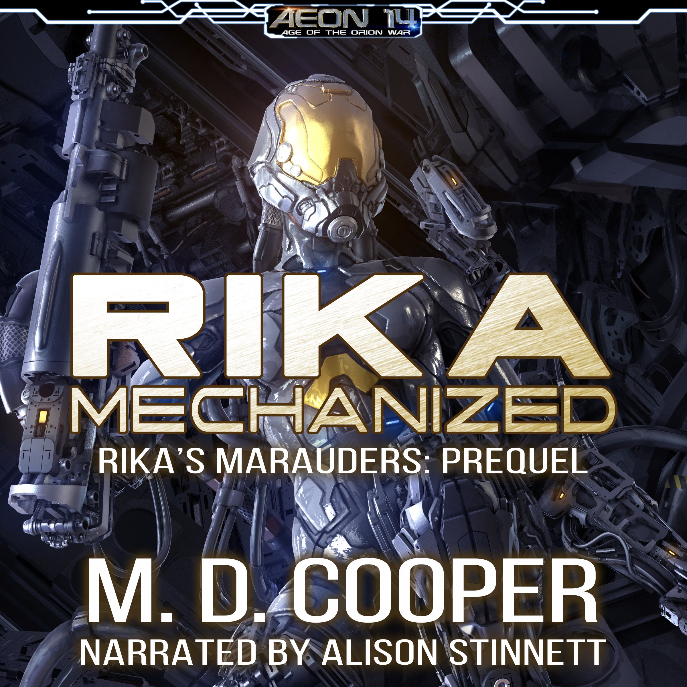 Cover art for Rika Mechanized: A Rika Prequel