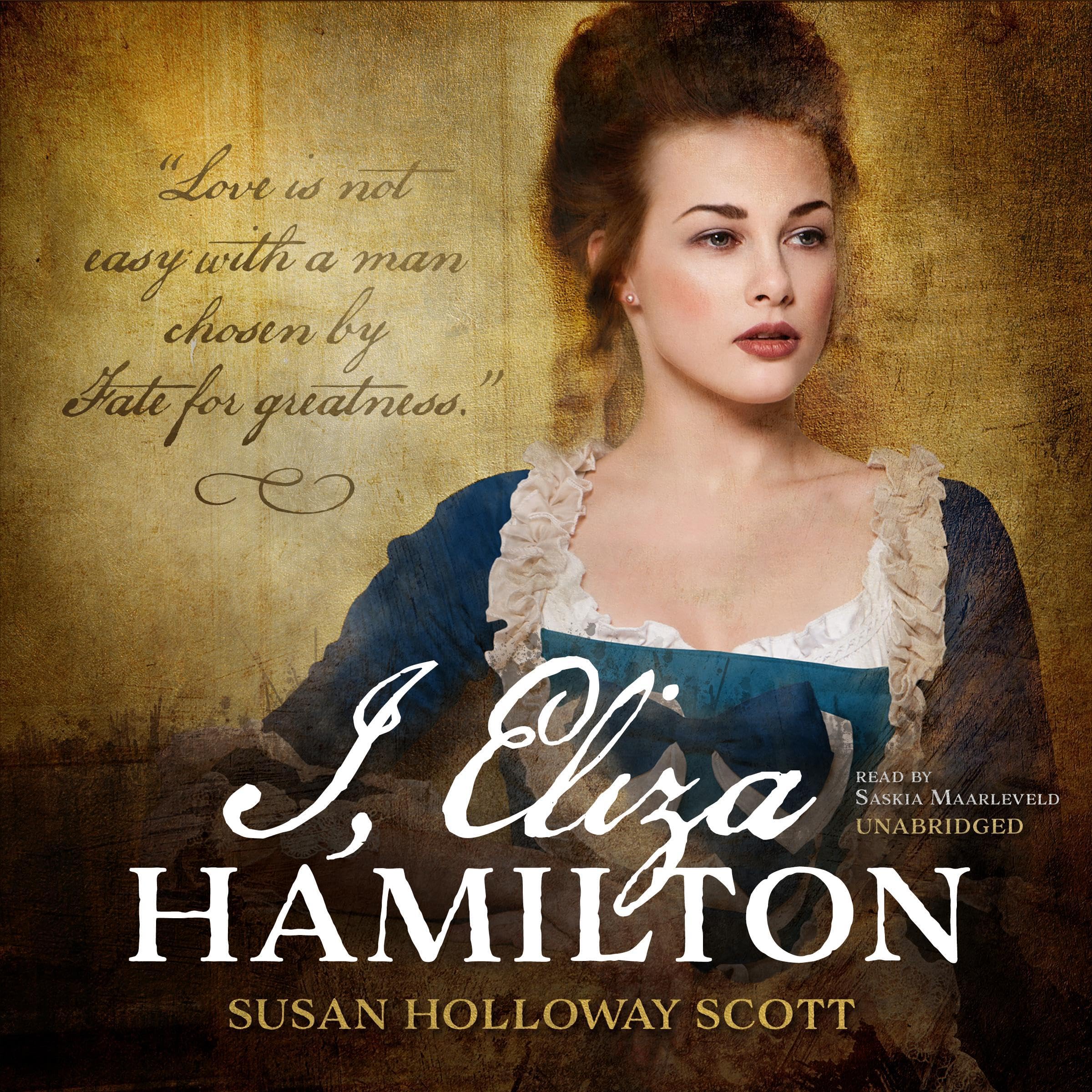 Cover art for I, Eliza Hamilton