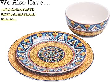 Bico Havana Mugs and Dinner Plates Bundle