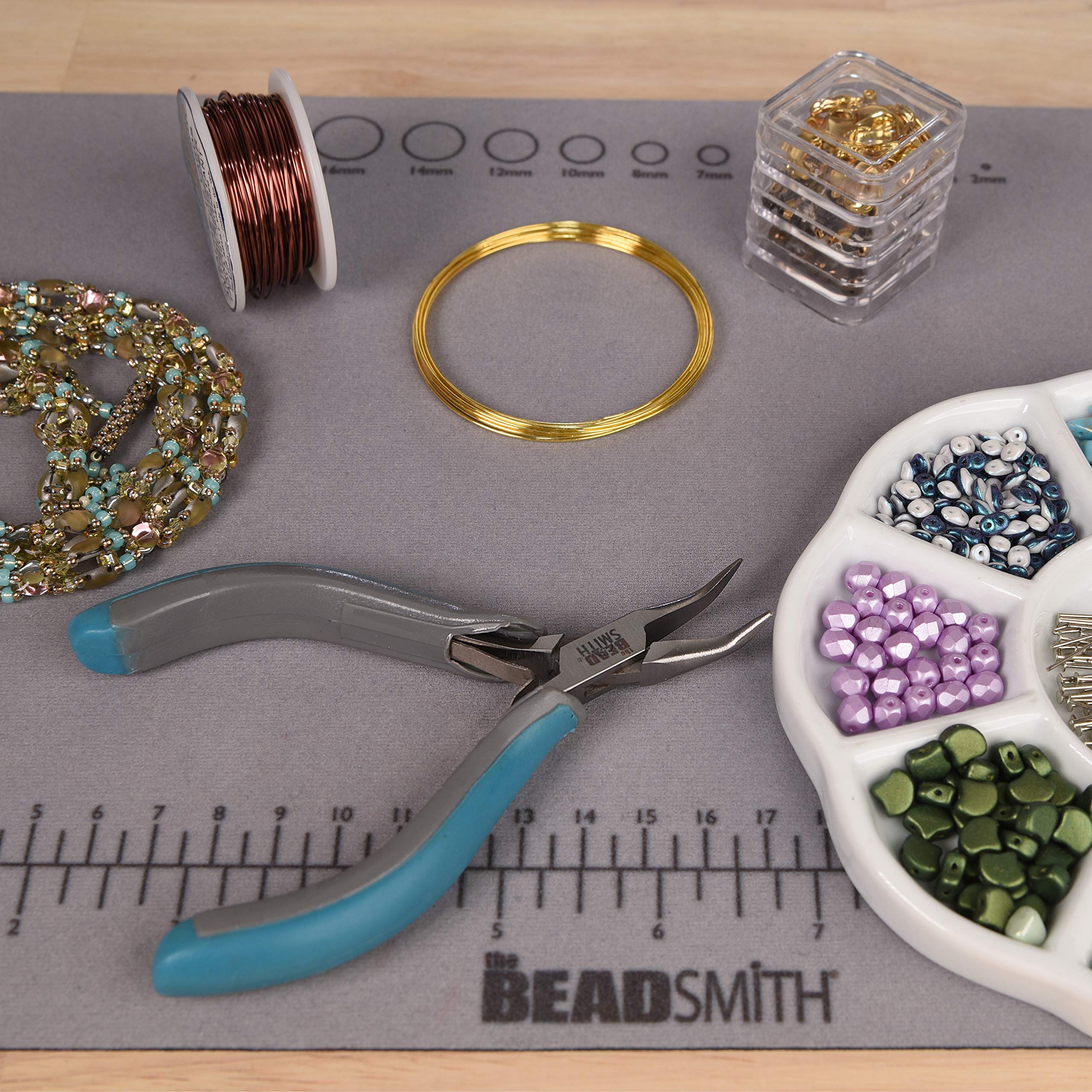 Pinza A Becchi Tondi E Piatti Beadsmith - 4,75 Pollici Per Creazione Gioielli E Bigiotteria - Foto 8