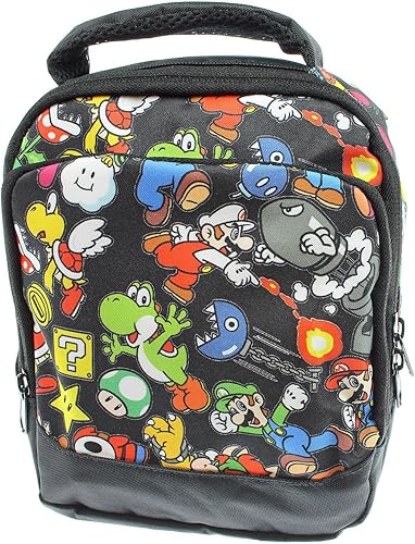 Juego Nintendo Super Mario Bros. Bolsa para almuerzo de personajes