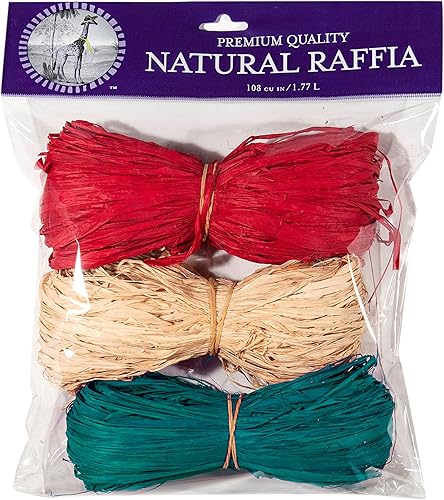 Miniatura 4 de SuperMoss (40518) Kit de manualidades de rafia, otoño, Acción de Gracias (albahaca, dorado, óxido, terracota, marrón), 16 pulgadas cúbicas (paquete