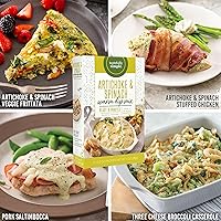 Vista 6 de Tastefully Simple Mezcla de inmersión caliente de alcachofa y espinacas, 0.5 onzas (paquete de 2)