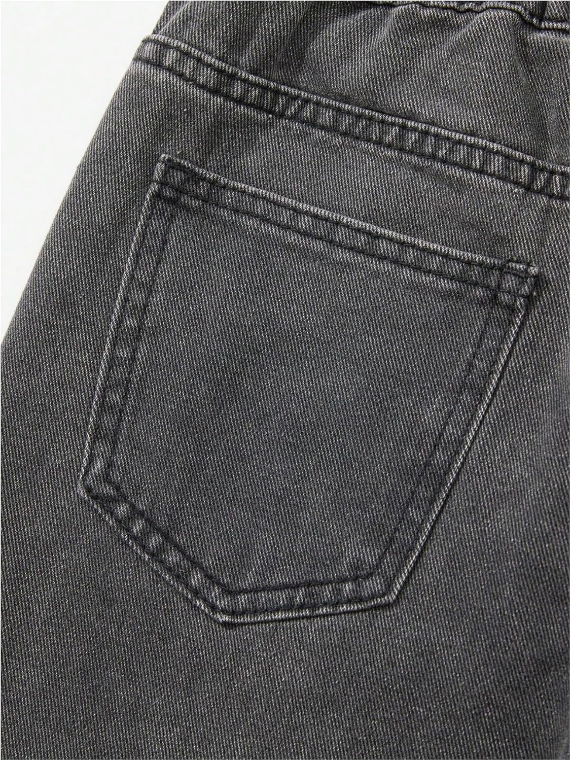 WDIRARA Girl's High Waisted Button Wide Leg Jeans Casual Long Denim Pants with Pocket - Image 6