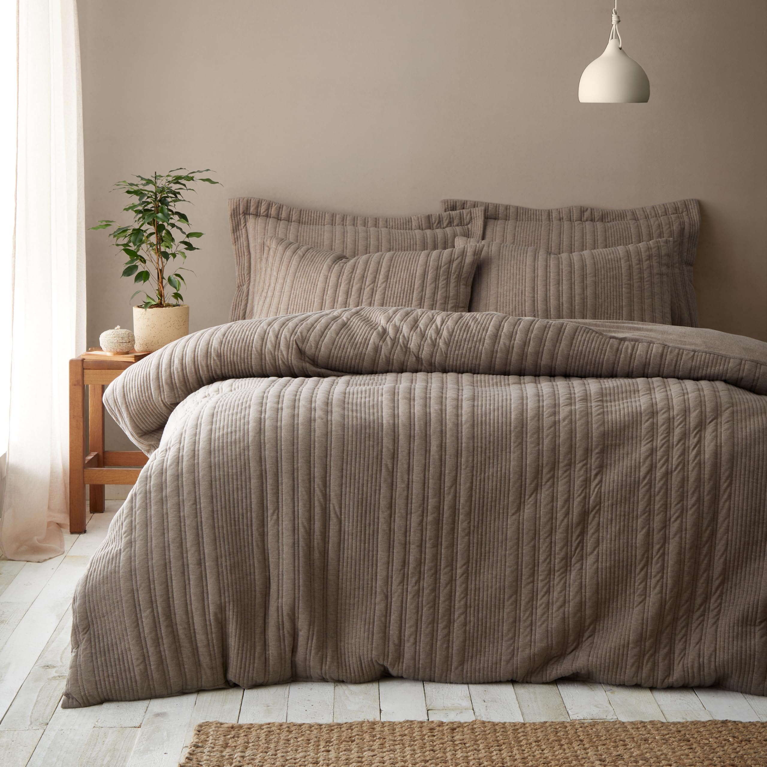 Pineapple Elephant Tamba Jersey Stripe Single Duvet Cover Set Mole