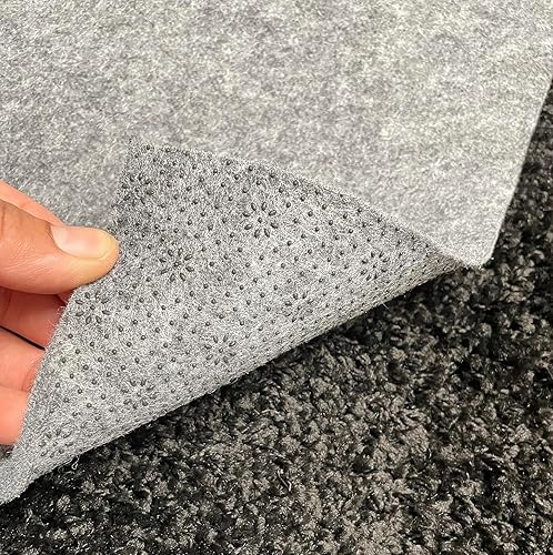 Miniatura 4 de Home Must Haves Tapete antideslizante de alta calidad de 13 de pulgada de grosor para reducir el ruido, tapete para piso de madera dura, 2 x 7 pies,