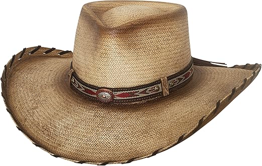 Bullhide straw cowboy hat Clearance