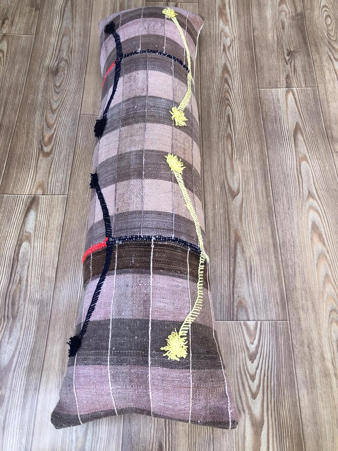 12x42 inches Turkish Lumbar Pillows, Turkish Lumbar Cover Kilim, Turkish Kilim Pillow Cover | Tribal Old Lumbar kilims Pillows