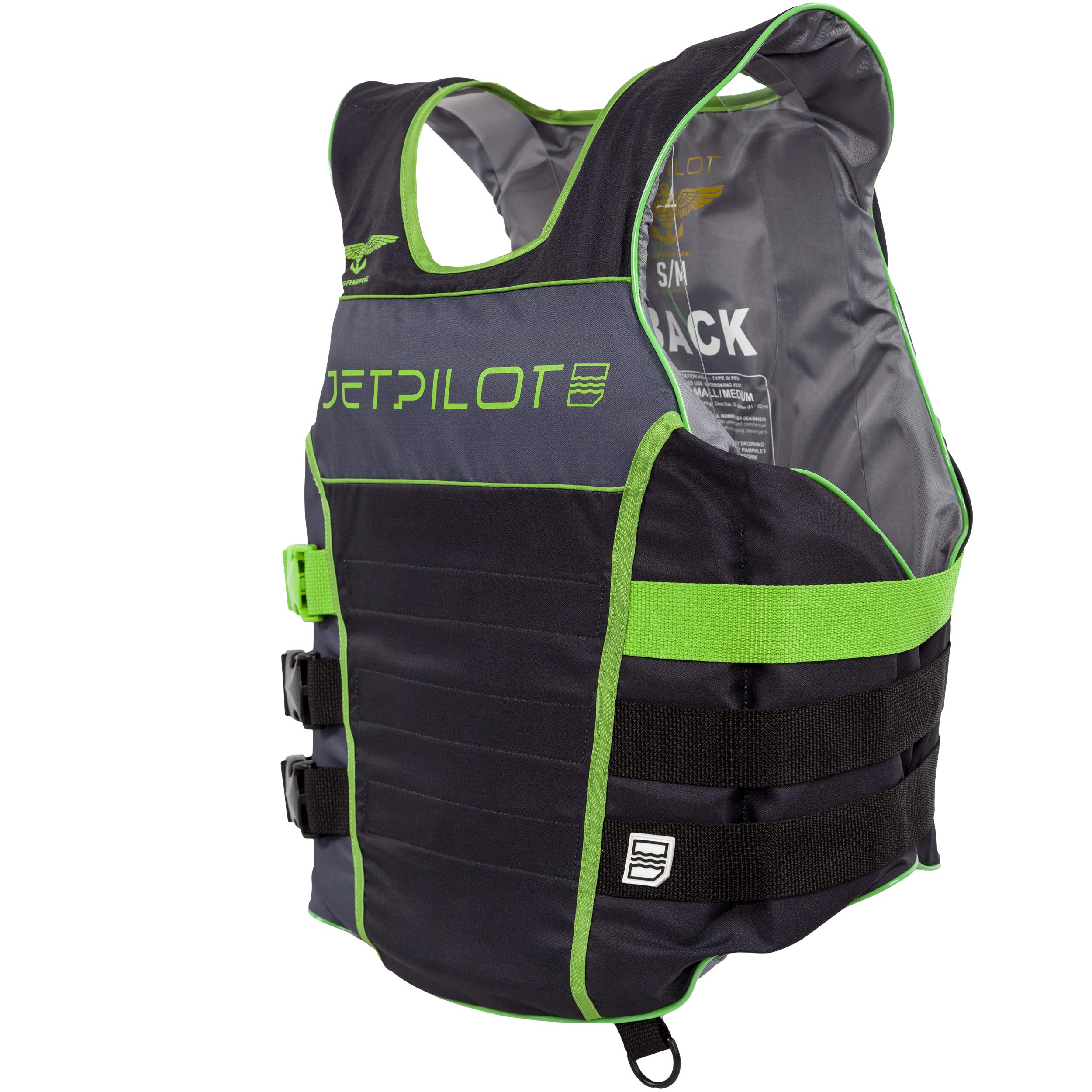 Amazon.com : Jetpilot F-86 Sabre Nylon CGA Vest-S/M-Black : Sports