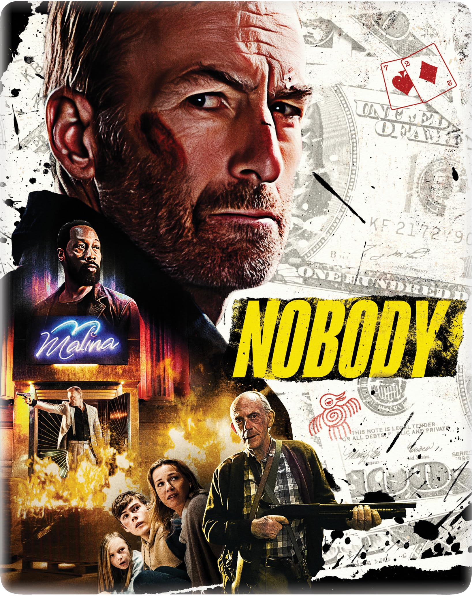 Nobody [4K UHD & Blu-Ray] Limited Edition Steelbook [Region B]