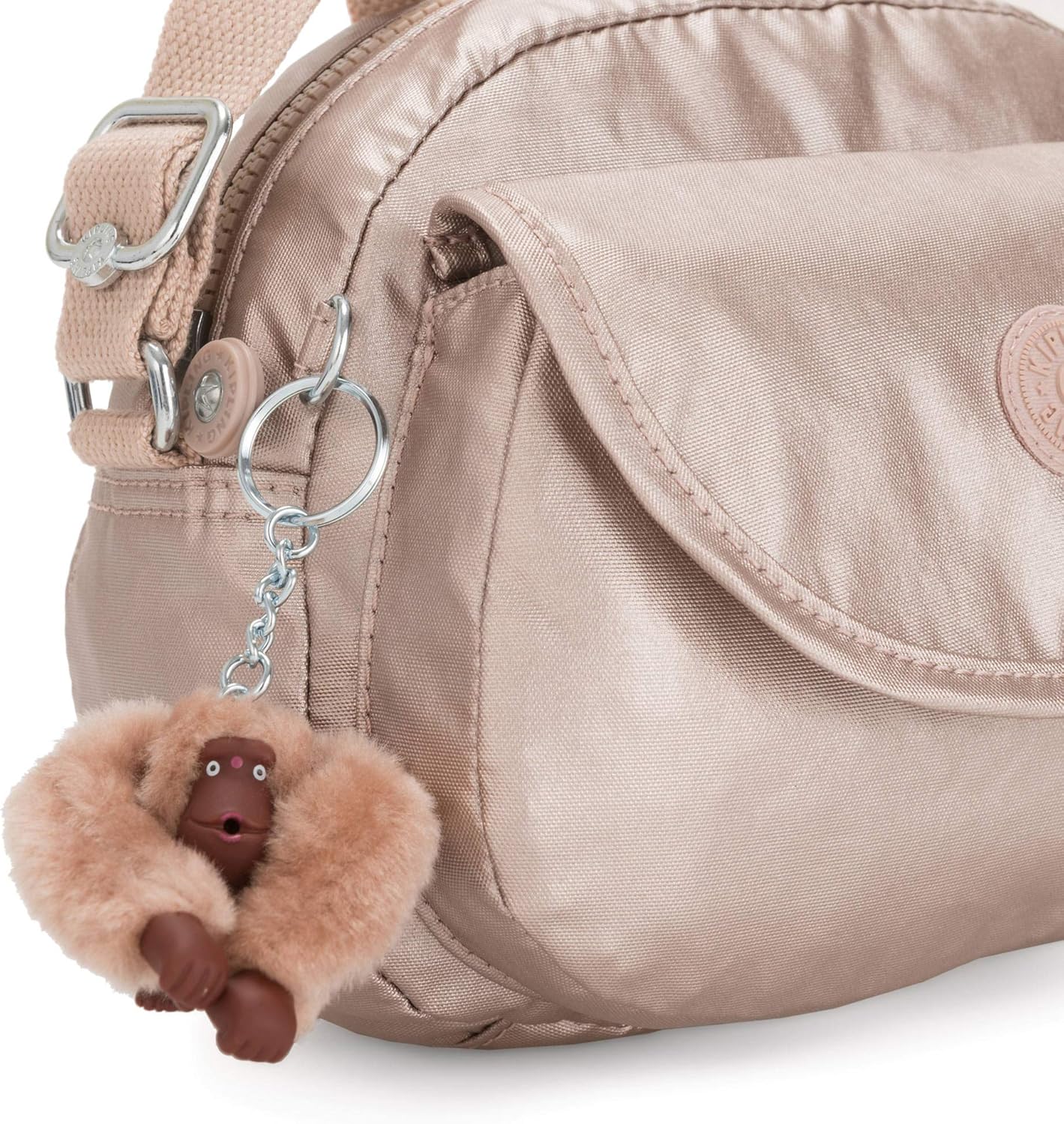 Kipling Stelma Metallic Crossbody Bag