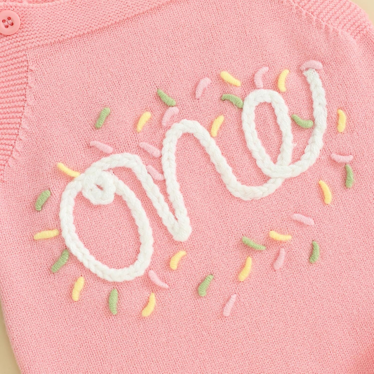 Infant Baby Girl Sleeveless Knit Romper Half and One Birthday Outfit Cute Baby Girl Summer Clothes - Image 5