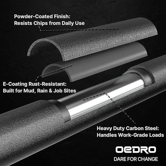 Estribos OEDRO de 6 pulgadas compatibles con Chevy Silverado/GMC Sierra 2007-2018 miniatura 4