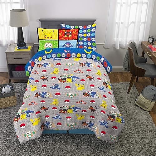 Miniatura 388 de Franco - Juego de edredón y sábanas supersuaves con funda, para niños, 7 piezas, tamaño matrimonial, Five Nights at Freddy's Cinco noches en Freddy's