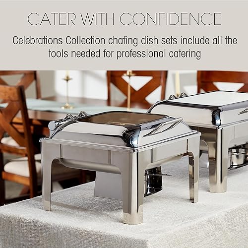 Vista 24 de Denmark Tools for Cooks Celebrations Cookware Collection - Juego de utensilios de cocina de acero inoxidable de calibre pesado de 10 piezas