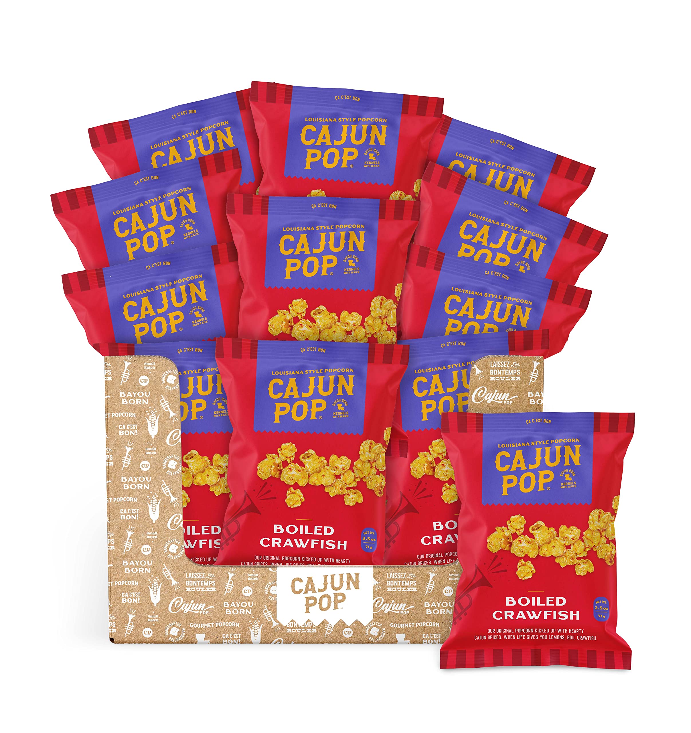 Buy Cajun Pop Gourmet Popcorn Flavored Popcorn Already Popped Without