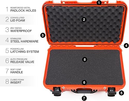 Miniatura 6 de Nanuk 935 - Maletín rígido impermeable con ruedas vacío