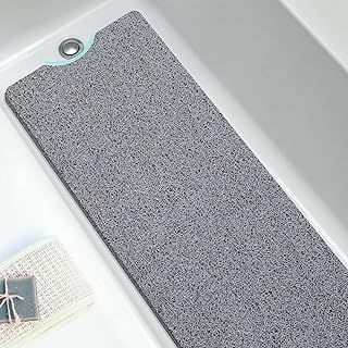 Loofah Mats for Shower, 40x100CM Non Slip Soft Textured Bath