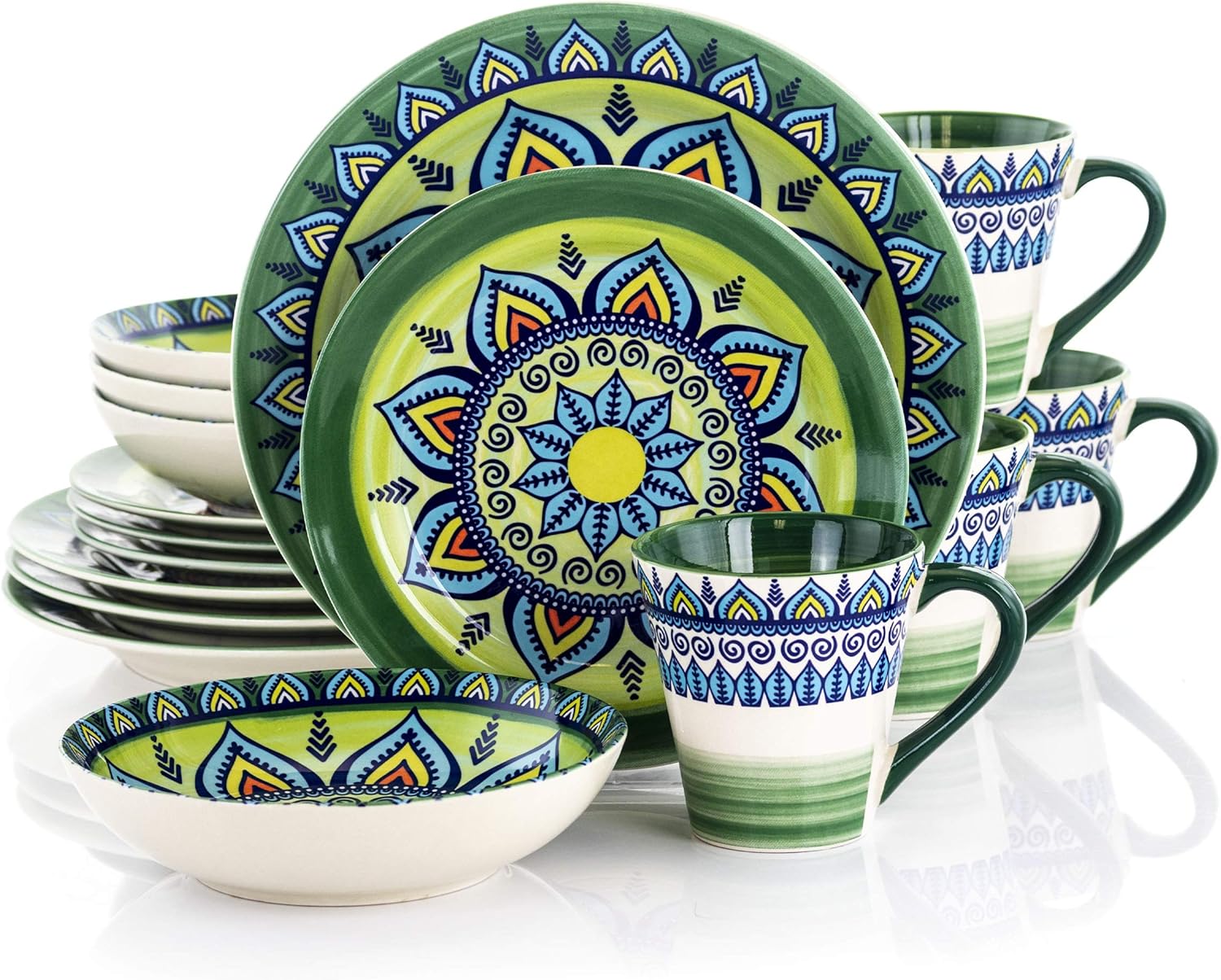 patterned dinnerware sets