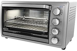 Black+Decker 4-Slice Rotisserie Convection Countertop Toaster Oven