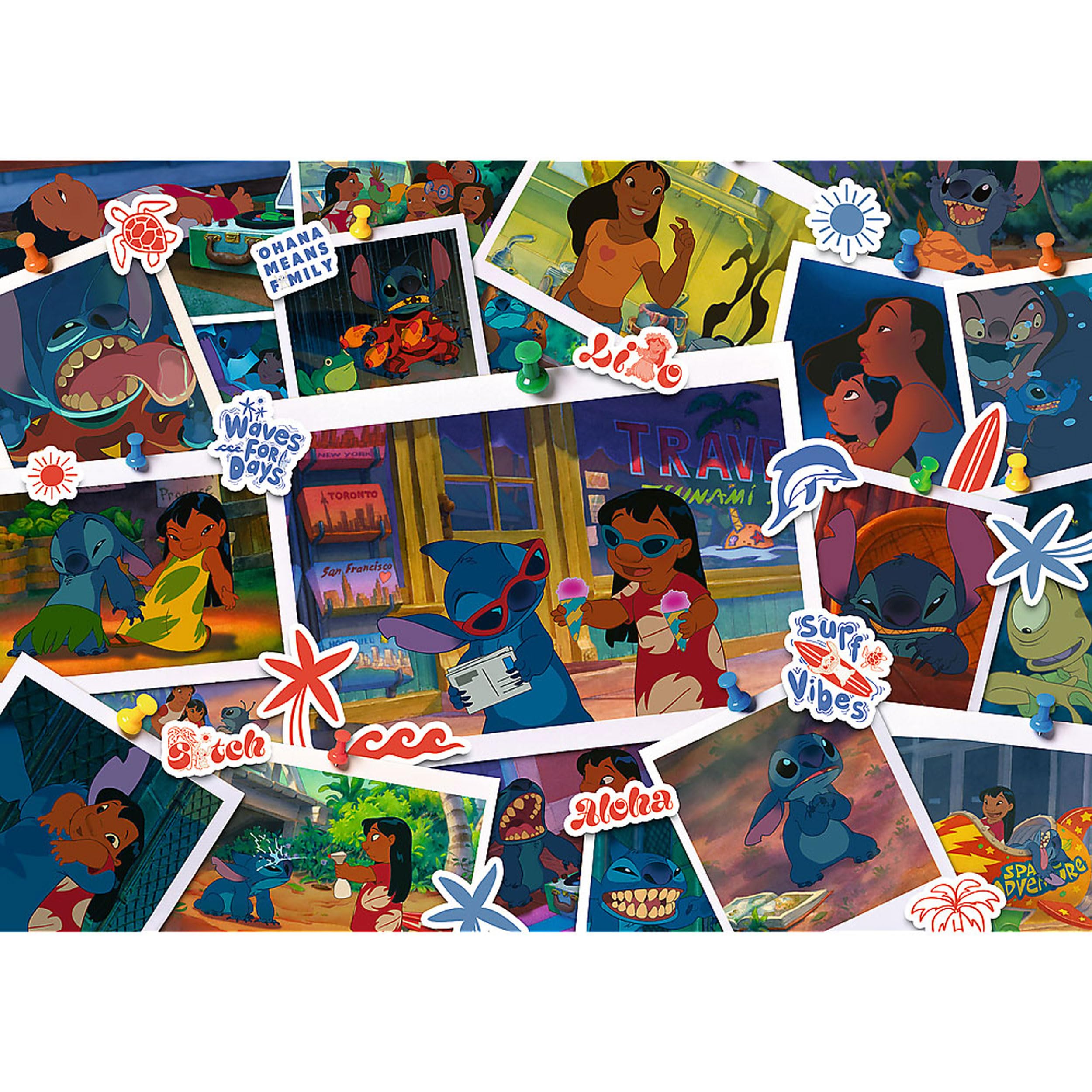Set De 3 Puzzles Trefl Lilo & Stitch – 20, 35 Y 50 Piezas, Niveles De Dificultad Variados, Ideal Para Niños De 3 Años En Adelante