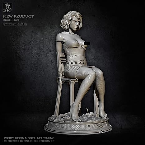 Amazon 1 24 55mm 椅子に拘束された囚われのセクシー美女 未塗装 レジン製 組み立て キット フィギュア プラモデル 人形 ガレージキット プラモデル 通販 Amazon 1 24 55mm 椅子に拘束された囚われのセクシー美女 未塗装 レジン製 組み立て キット フィギュア プラモデル 人形 ガレージキット プラモデル 通販