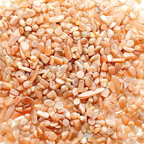 Miniatura 56 de Cherry Tree Collection 1/2 Pound Polished Tumbled Gemstone Chips, Pebbles, Crystal Chips Bulk for Jewelry Making, Healing, Plants, Succulents, Multi