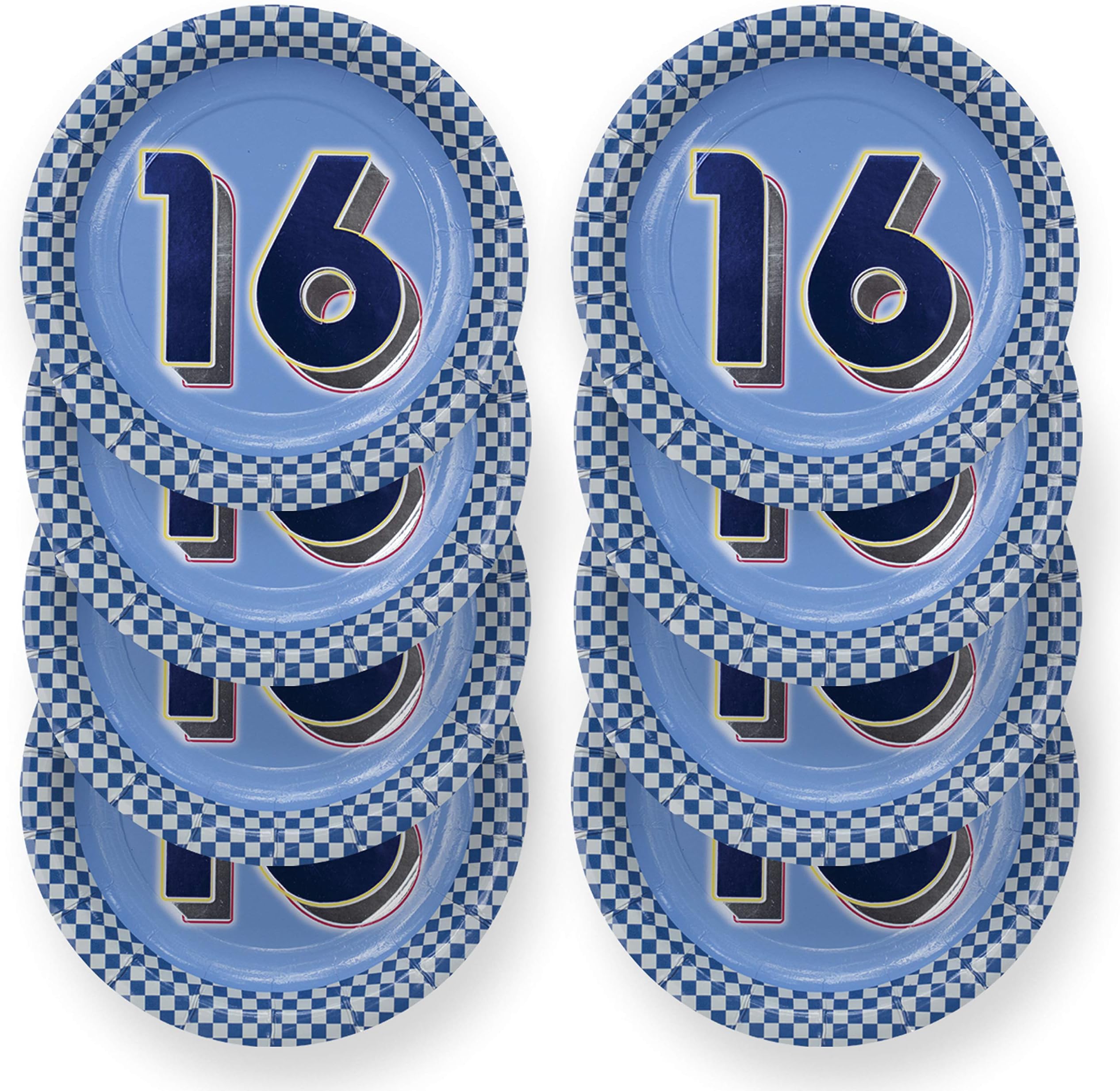 Havercamp Boys 16th Birthday Dessert Plate - 8