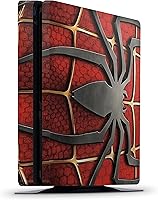 Vista 2 de PS4 - Adhesivo vinal de Spiderman para consola delgada + 2 fundas para controladores
