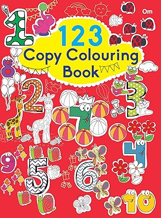 COPY COLOURING BOOK 123