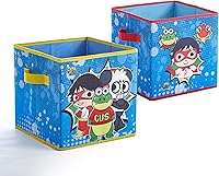 Vista 21 de Idea Nuova Marvel Avengers - Juego de dos espaciosos cubos de almacenamiento plegables, 10 x 10 pulgadas, Avengers / gris