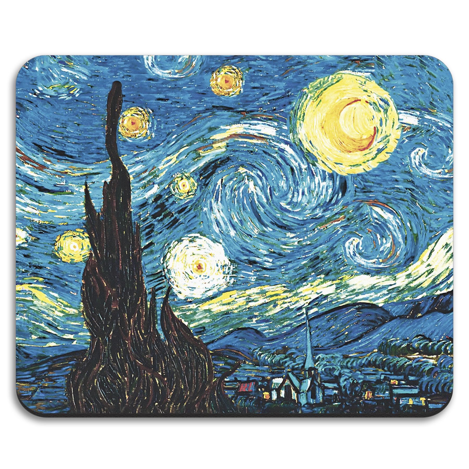 Pink Mouse Pad 8.5 X 7.5 Inch X 2mm, Mousepad Custom Anti