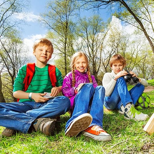 Miniatura 6 de Chinco 14 pulseras de identificación de seguridad para niños, reutilizables, impermeables, para niños y niñas (estilo genial), PVC