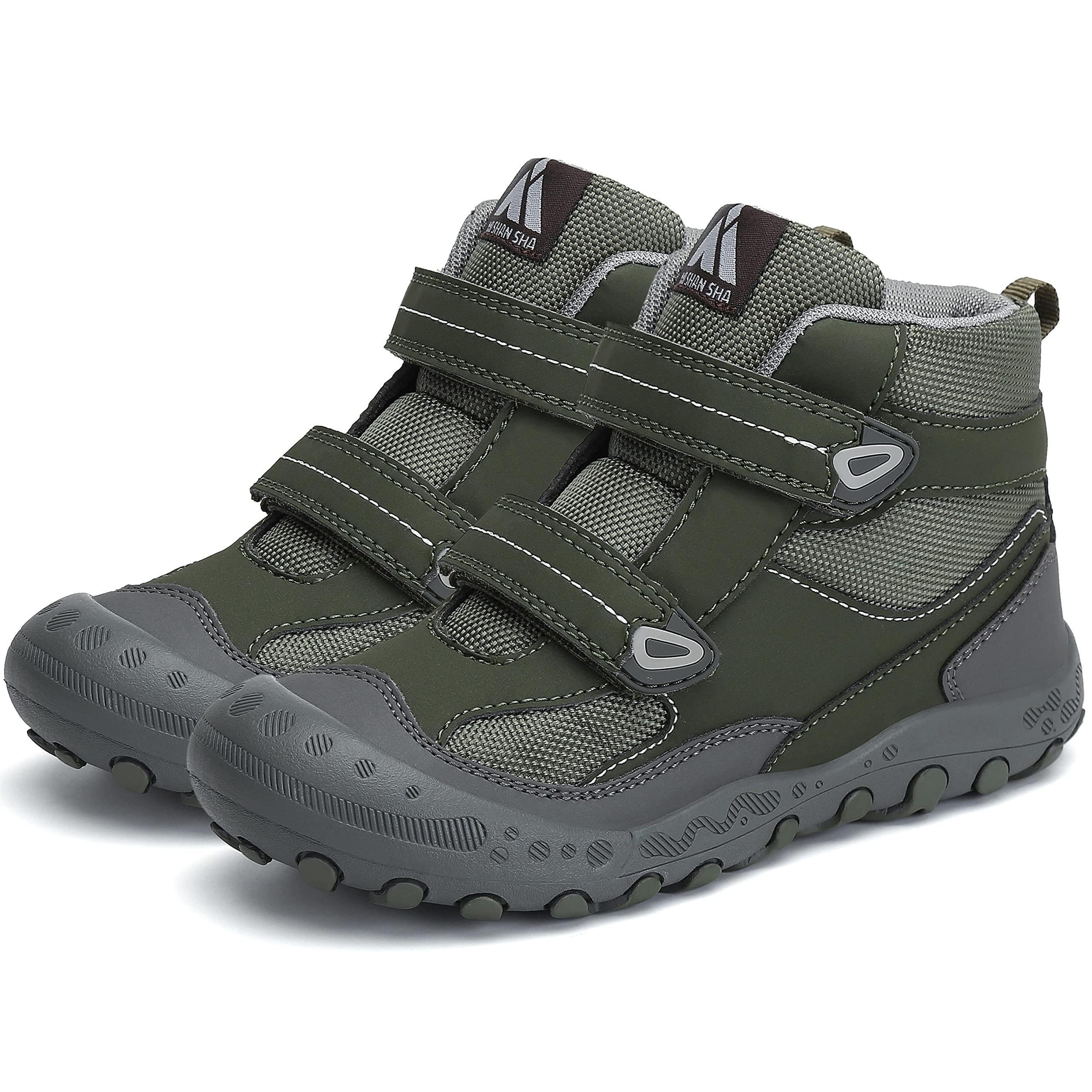 Mishansha Chaussures Randonnée pour Enfants Antidérapant Montagne Trekking Chaussures Taille 24-38 EU