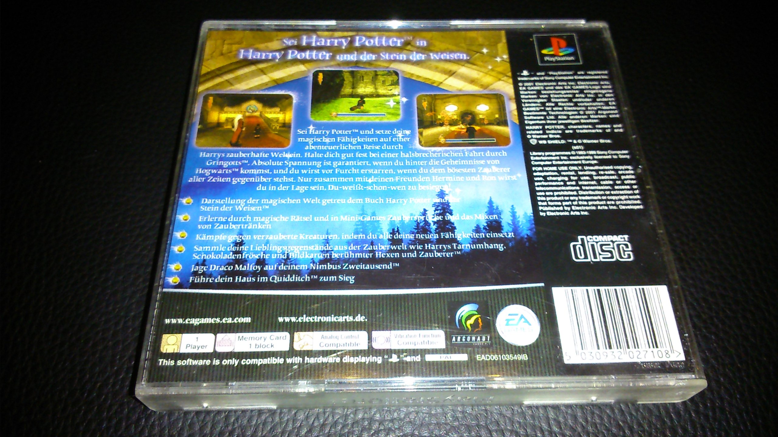PS1 - Harry Potter: Stein der Weisen / Philosopher's Stone