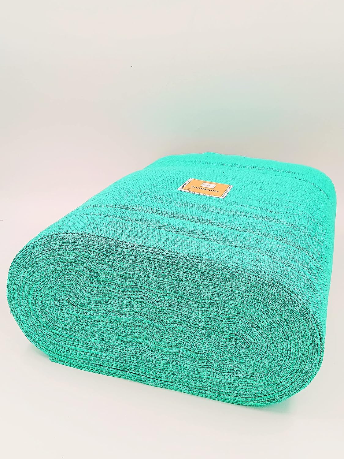 sumikrafts Matty Fabric Aqua Green Shade3 metre(300cm) for Cross