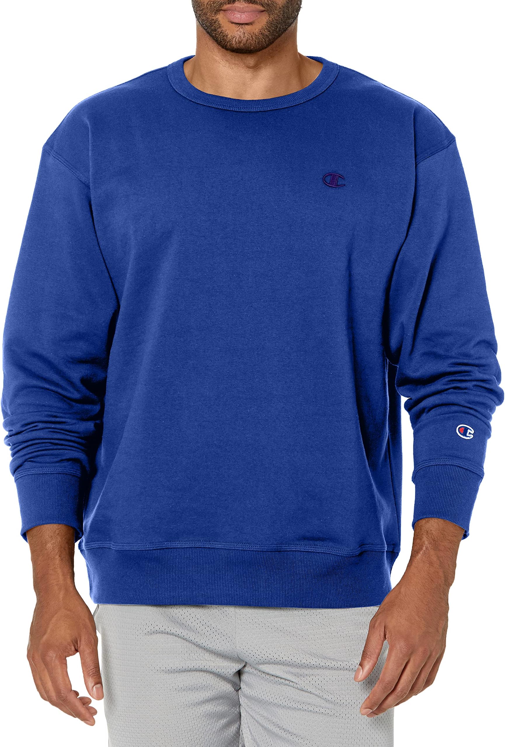 ChampionMen's, Powerblend Fleece, Crewneck Sweatshirts (Reg. Or Big & Tall)