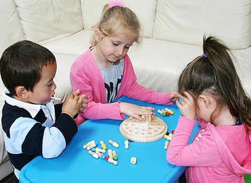 Miniatura 6 de TOWO Juguetes de memoria de madera para niños, juegos de mesa familiares para niños y adultos, juegos mentales de madera, juguetes educativos para