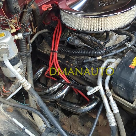 Longtube Exhaust Headers 1-5/8 for Chevy GMC 1988-1999 C1500 C2500 K1500 K2500 SBC 305 350 5.0L 5.7L V8 2WD & 4WD