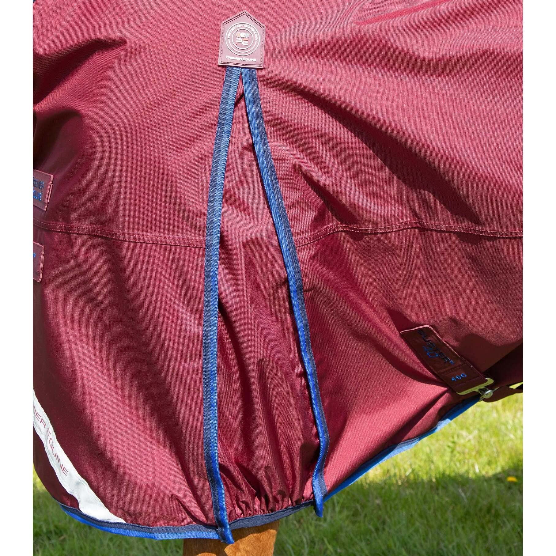 Coperta impermeabile per cavalli con copricollo Premier Equine Buster 40g