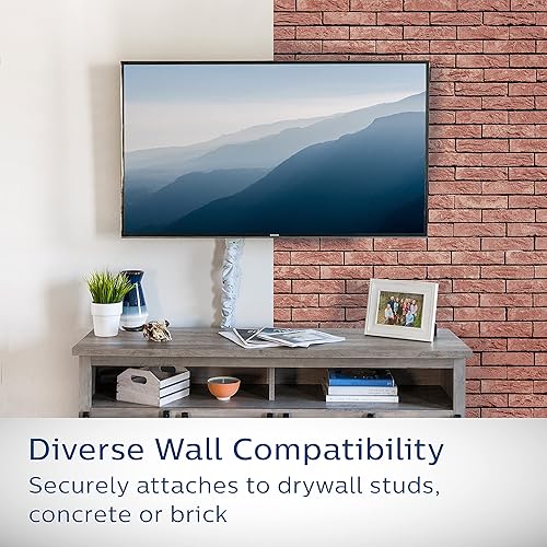 Miniatura 3 de Philips Titlt - Soporte de pared para monitor de TV para la mayoría de televisores y monitores de pantalla plana curvada LED LCD OLED de 30 a 80