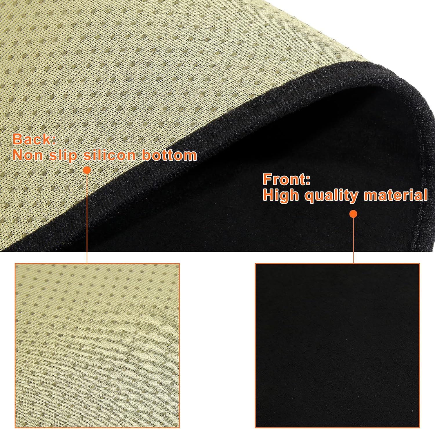 X AUTOHAUX Car Dashboard Cover Nonslip Mat Protector Carpet for Honda CRV 2007 2008 2009 2010 2011