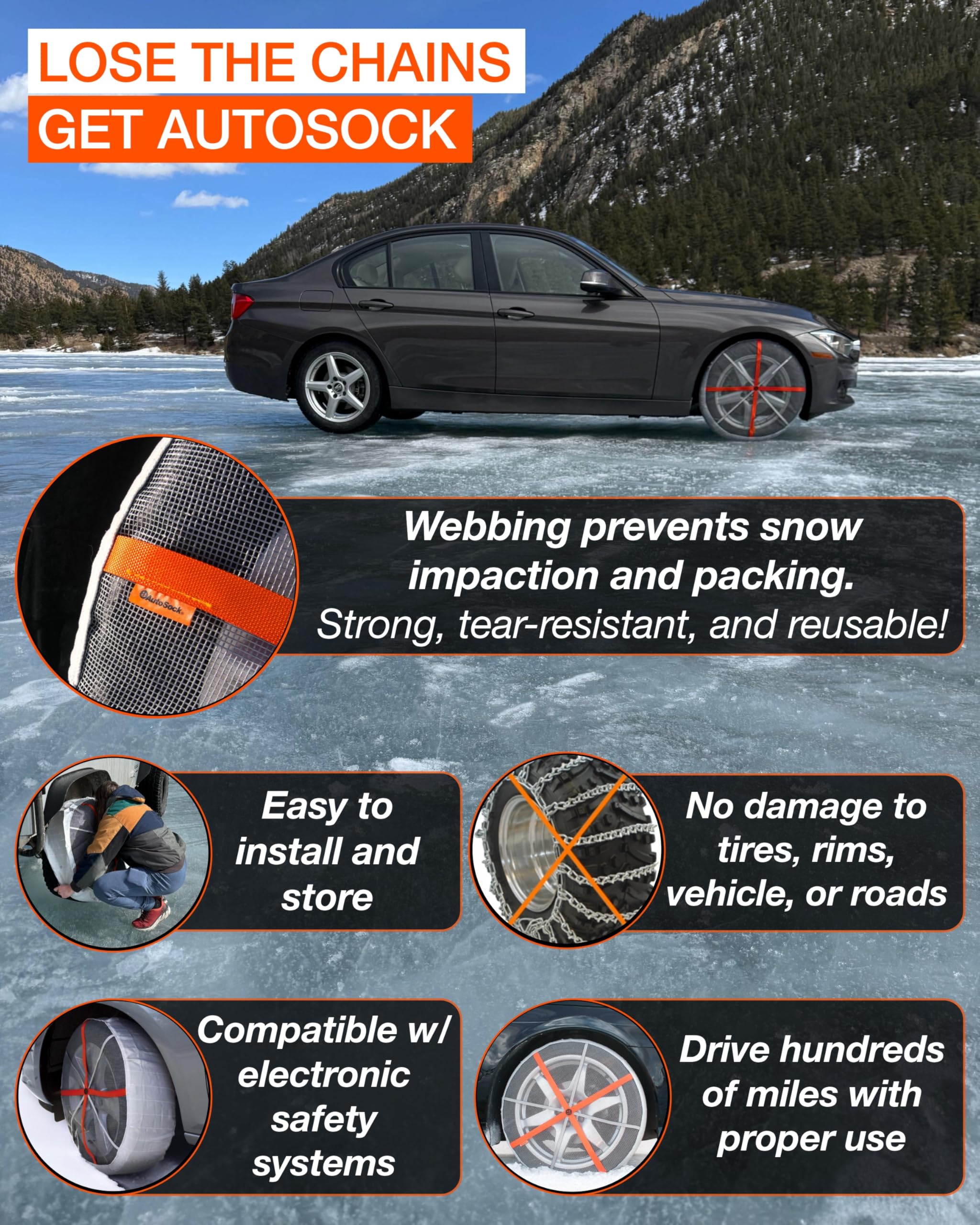 Amazon.co.jp: AutoSock(オートソック) 「布製タイヤすべり止め