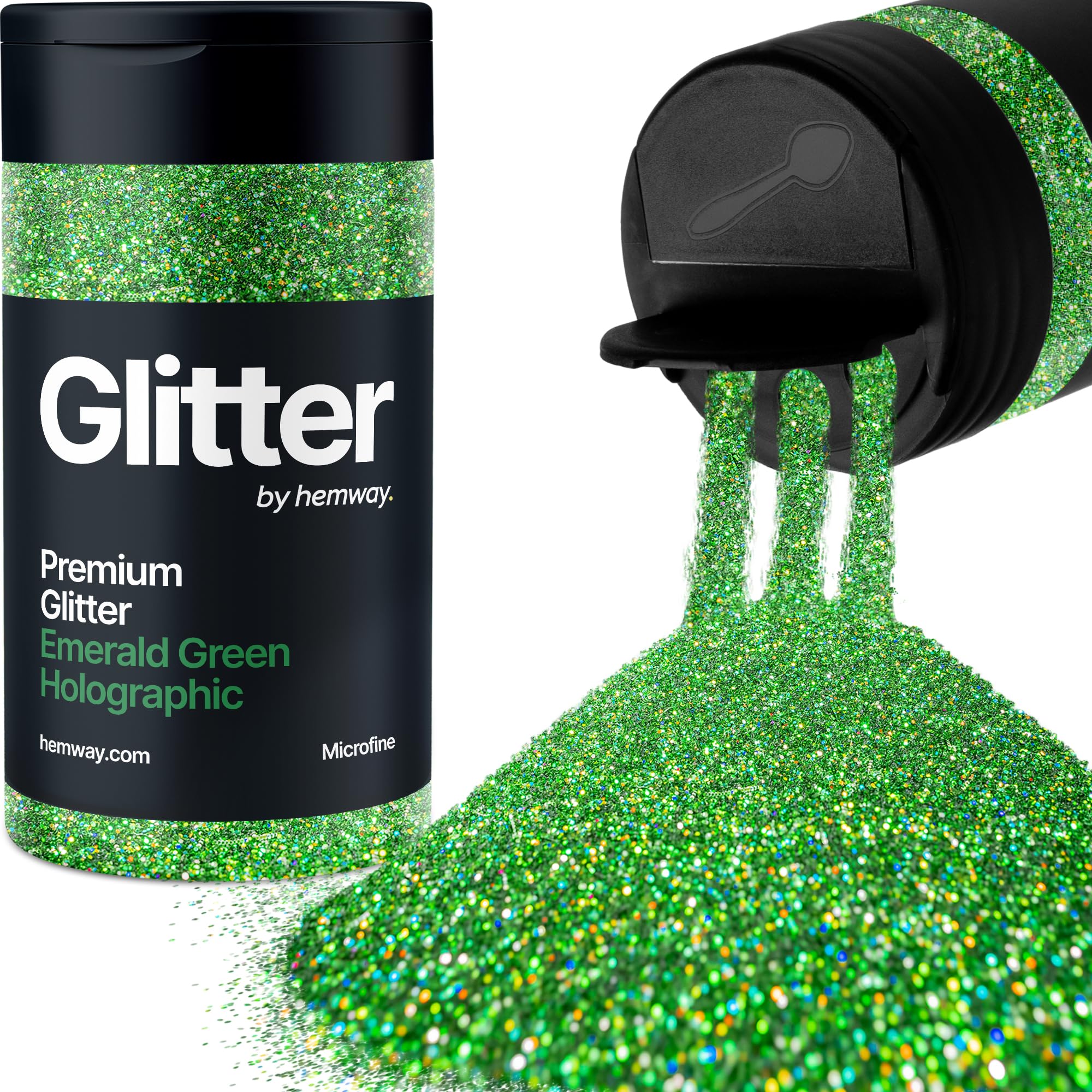 Champagne Gold Glitter Shaker, 130g Ultrafine Glitter, Crafts 1/128" Metallic Flake Champagne Gold Sequins, Resin & Epoxy Crafts, Decorating, Halloween, Christmas Nail, Face, Hemway — view 233